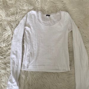 Brandy Melville White Long Sleeve